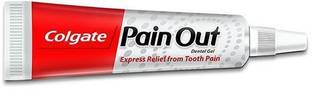 Colgate Pain Out Dental Gel - Express Relief from Tooth Pain Toothpaste