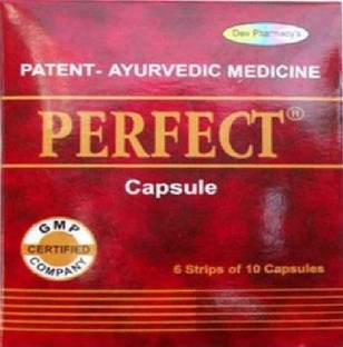 PERFECT Capsules Patent Ayurvedic medicine