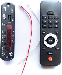 M V COLLECTION KARAOKE MIC BLUETOOTH MODULE , USB , MEMORY CARD , PENDRIVE , BLUETOOTH , AUX MULTIMEDIA PLAYER WITH REMOTE AND WIRES Electronic Components Electronic Hobby Kit