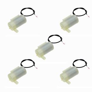 geeta enterprises (Pack of 5) DC 3-5V mini water pump motor Electronic Components Electronic Hobby Kit