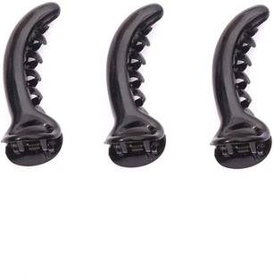 NEETRE OVERSEAS PLAIN BLACK (M) BANANA CLIP 003 Banana Clip