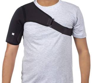 FIDO Shoulder Support Adjustable Stretch Strap Wrap Belt Gym Guard shoulder Brace Right Shoulder Support