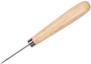 Scorpion Beading Needle with Wooden Handle| Overall Length 6 1/2"