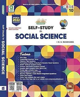 Evergreen Cbse Self-Study in Social Science  - Includes Summative and Formative Assessments Term - 2 (Class - 10)