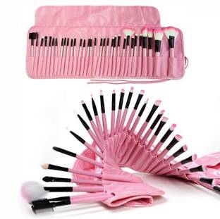BELLA HARARO SkinPlus Soft Makeup Brushes 32 Piece Face & Eye Makeup Brush Set Premium Synthetic Foundation Blending Face Powder Lipstick Eye shadow Make Up Brushes Set