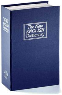 VAJIN English Dictionary (Large Size) Hidden Secret Book Safe Vault Box For Cash Jewellery-2 Keys -A19 Cash Box
