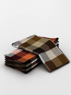 athom TRENDZ Big Checks Cotton Multipurpose Kitchen Towel/Cleaning Cloth Wet and Dry Cotton Cleaning Cloth