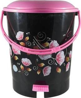3D METRO SUPER STORE Plastic Printed Pedal Bin, Capacity: 12 L Plastic Dustbin