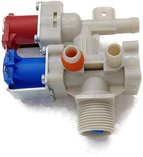 Payflip Water Inlet Feed Valve-DC,1-Inlet,3-Outlet,2-Solnoides, Suitable for LG New Model Washing Machines Check Valves