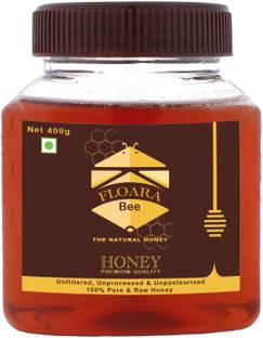 Floara bee Natural Honey - Unfiltered & Unprocessed (400 G)