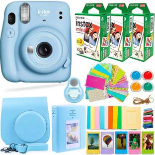 FUJIFILM Instax Mini 11 mini instax11 Camera with 10x6 instant film & Bundled accessories Instant Came...