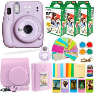 FUJIFILM Instax Mini 11 Instax Mini 11 Camera with Fuji Instant Film (60 Sheets) Instant Camera