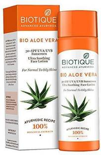 BIOTIQUE Aloe Vera Lotion Spf 30 Sunscreen, 120 Ml