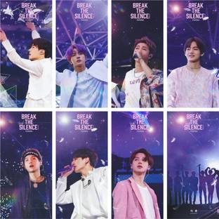 bts posters bts v poster for bts lovers hd poster for wall decor photographic paper 12 inch x 18 inch 300gsm thick paper gloss laminated 3d poster personalities posters