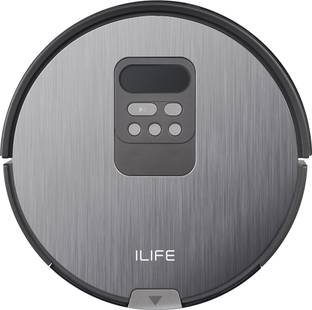 ILIFE V80 Pro Robotic Floor Cleaner with Reusable Dust Bag, 2 in 1 Mopping and Vacuum (WiFi Connectivi...