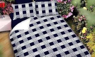 LOXICA Polycotton Double Bed Cover