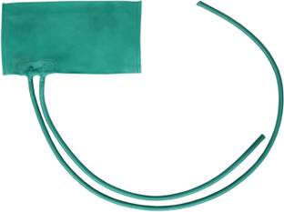 Acure Blood Pressure BP Cuff Rubber Double Tube ( Green Color) Bp Monitor Cuff