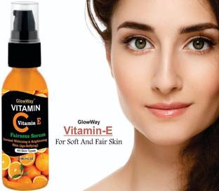 Glowway Vitamin C Serum for face, Anti aging, Reduce hyperpigmentation, Collagen boosting, Even skin tone, For women and men