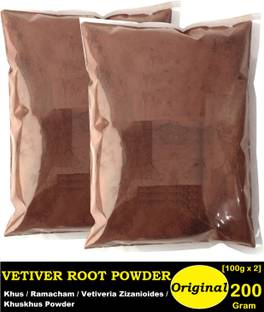 floral blossom Vetiver Powder | Khus Root Powder | Vetiveria Zizanioides | Khuskhus | Ramacham Powder | Men & Women