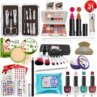 AQVAL Glowing Makeup Kit Of 31 Items401302021A3
