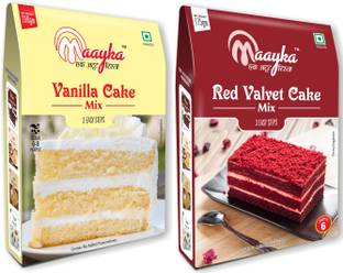 Maayka - Ek Atoot Rishta Maayka Vanilla Red Velvet Cake Mix 200gm+200gm 400 g
