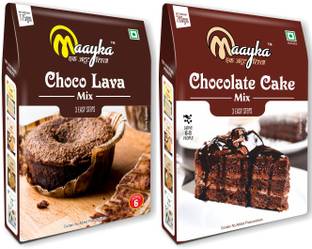 Maayka - Ek Atoot Rishta Maayka Choco Lava & Chocolate Cake Mix 200gm+200gm 400 g