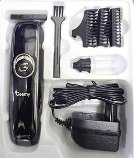 Geemy Professional Hair Trimmer, High Performance stainless steel T-Blade Trimmer 120 min  Runtime 4 Length Settings