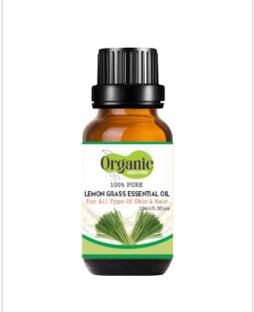 OrganicIndore Lemon grass oil | Pure and Natural | 10ml