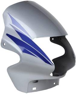zalak HEADLIGHT VISOR PASSION PLUS (SILVER) Bike Headlight Visor