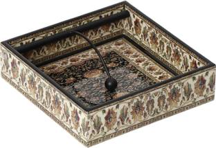 DULI 1 Compartments Napkin Holder, Tissue Stand Decorative Tissue Holder Napkin Holder