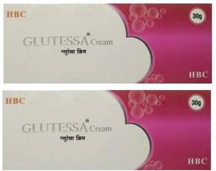 HBC GLUTESSA SKIN BRIGHTENING CREAM PACK OF 2