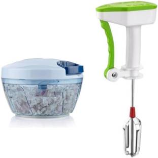 futurist world Futurist World Free Hand Blender and Vegetable chopper Combo set Kitchen Tool Set