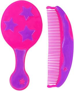 1st Step Baby Comb and Brush Set/Grooming Set with Soft Bristles