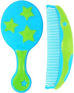 1st Step Baby Comb and Brush Set/Grooming Set with Soft Bristles