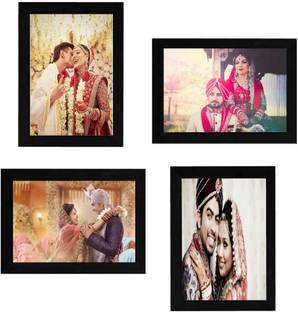 momscreations Wood Wall Photo Frame