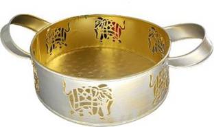 Extreme Karigari Gift Hamper Wrap Tray | Packing Tray | Serving Tray elephant cutting on borders Small Sizzler Tray