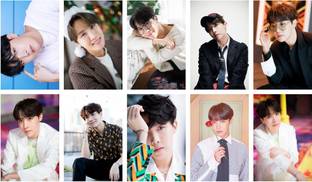 Pack of 10 BTS Member J-Hope Photocard set for BTS Fans | HD Quality Photographic Paper