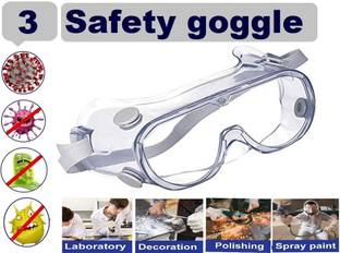PulGos E1605 Anti-Dust Windproof Eye Protection 001 Power Tool, Laboratory, Blowtorch, Wood-working  Safety Goggle