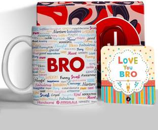 Jhingalala Mug, Greeting Card Gift Set