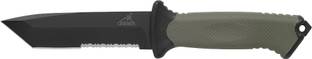 GERBER Prodigy, Tanto, Serrated Edge, Camo Nylon Sheath Fixed Blade Fixed Blade Knife