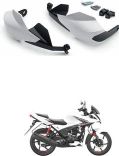 PECUNIA 7/8" Handlebar Hand Brush Guards Protector Handguard Motocross Motorcycle Off Universal (White) A92 Handlebar Hand Guard