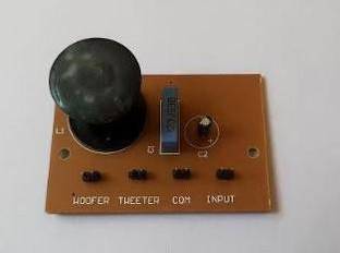 Universal 2 way speaker crossover Electronic Components Electronic Hobby Kit