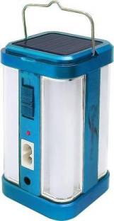 AKR 860S RECHARGEABLE EMERGENCY LIGHT WITH SOLAR CHARGING Torch (Blue : Rechargeable) Torch