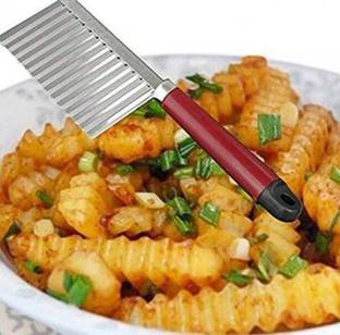 Fulgurant 1 Pc Steel Knife Crinkle Knife Stainless Steel