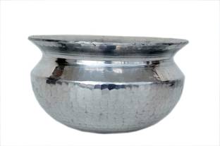 VPSK Punjabi Sipri/ Aluminum Handi/Biryani handi For Cooking /Specialy for cooking non-veg food, Size-Medium, 4.5 LTR Handi Handi 4.5 L