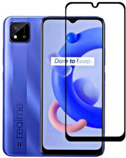 ASMANTIC Edge To Edge Tempered Glass for Realme C20