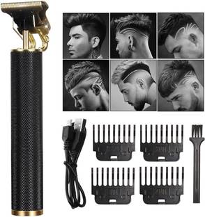 behtreen 0.00MM Size Curving Design on Hair T Blade Trimmer 60 min  Runtime 4 Length Settings