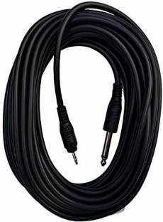 hybite Stereo Audio Cable 5 m p38 plug male 6.35 mm to stereo 4 pole 3.5 mm male for guitar, computer, microphone, mixers DJ sound