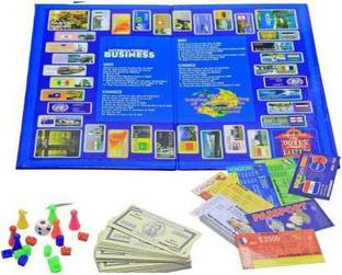 PURVI International Business Money & Assets Board Game