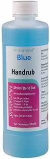 Microshield Microshiled Blue Handrub Hand Sanitizer Pump Dispenser